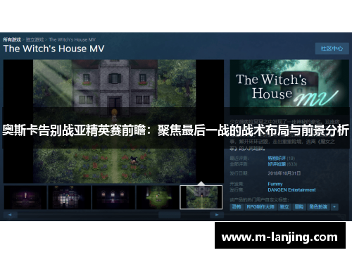 奥斯卡告别战亚精英赛前瞻：聚焦最后一战的战术布局与前景分析